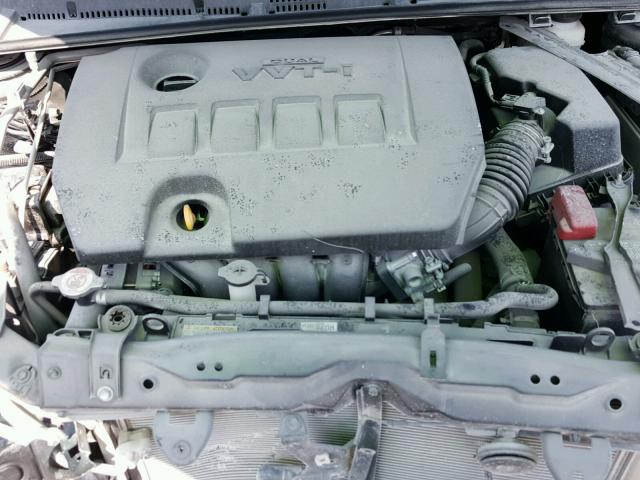 5YFBURHE6JP761723 - 2018 TOYOTA COROLLA L BLACK photo 7