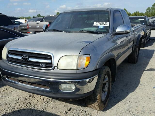 5TBRT34102S295578 - 2002 TOYOTA TUNDRA ACC SILVER photo 2