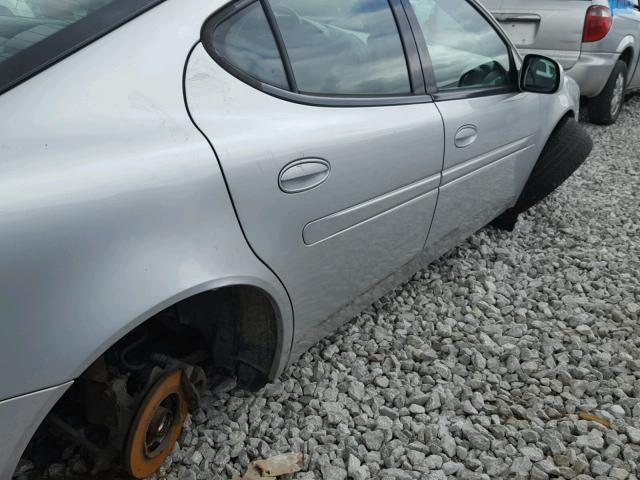 2G2WS522251281640 - 2005 PONTIAC GRAND PRIX SILVER photo 9