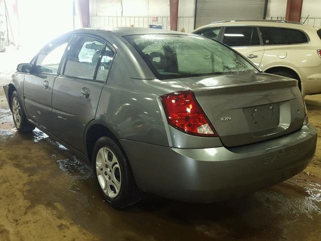 1G8AJ52F65Z168609 - 2005 SATURN ION LEVEL GRAY photo 3