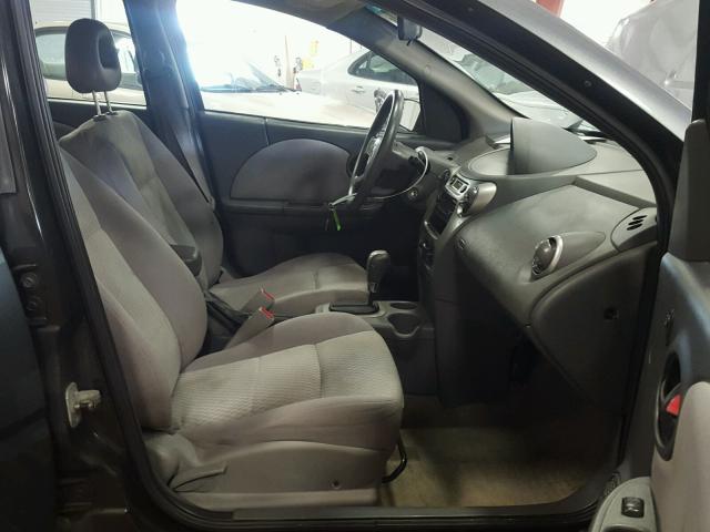1G8AJ52F65Z168609 - 2005 SATURN ION LEVEL GRAY photo 5