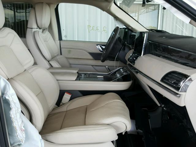 5LMJJ2LT2JEL02504 - 2018 LINCOLN NAVIGATOR WHITE photo 5