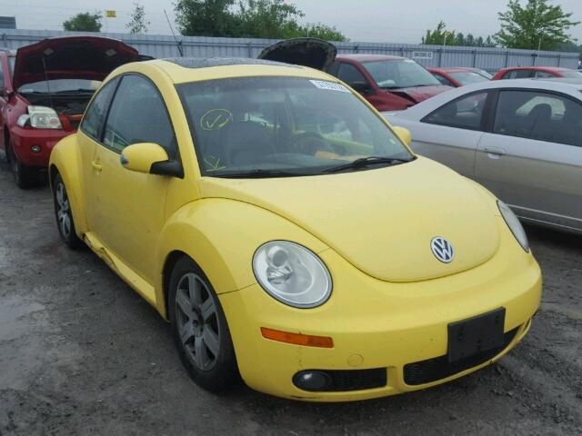 3VWRW21C26M400218 - 2006 VOLKSWAGEN NEW BEETLE Sarı foto 1