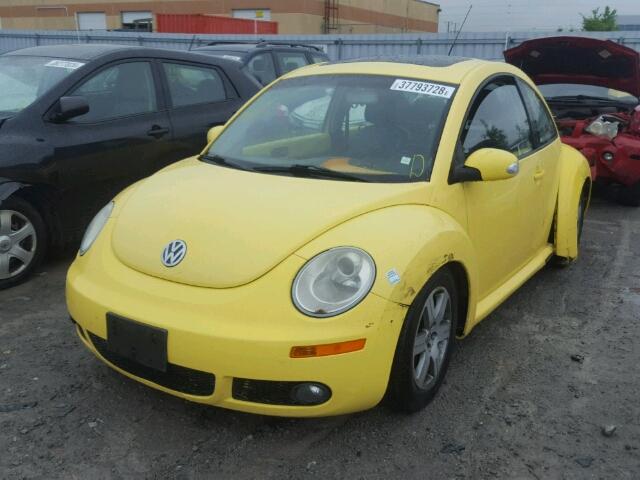 3VWRW21C26M400218 - 2006 VOLKSWAGEN NEW BEETLE Sarı foto 2
