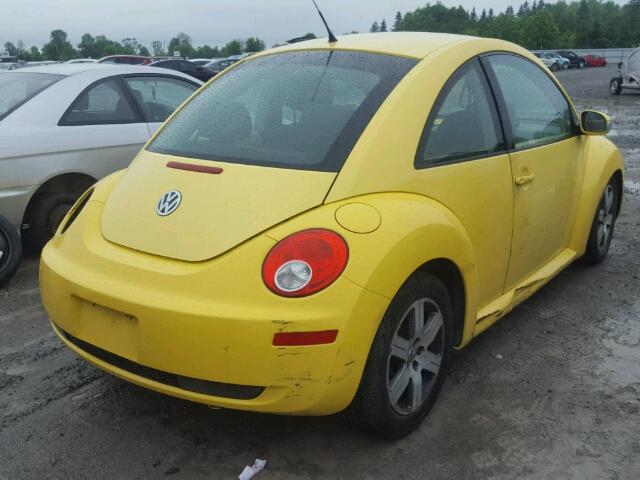 3VWRW21C26M400218 - 2006 VOLKSWAGEN NEW BEETLE Sarı foto 4