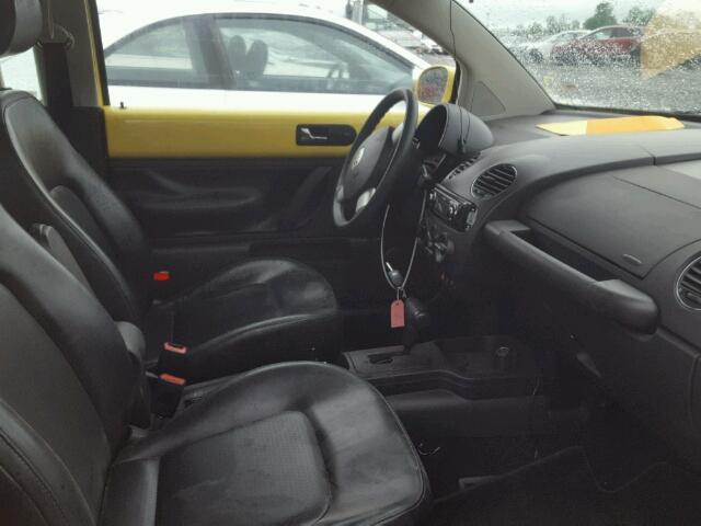 3VWRW21C26M400218 - 2006 VOLKSWAGEN NEW BEETLE Sarı foto 5