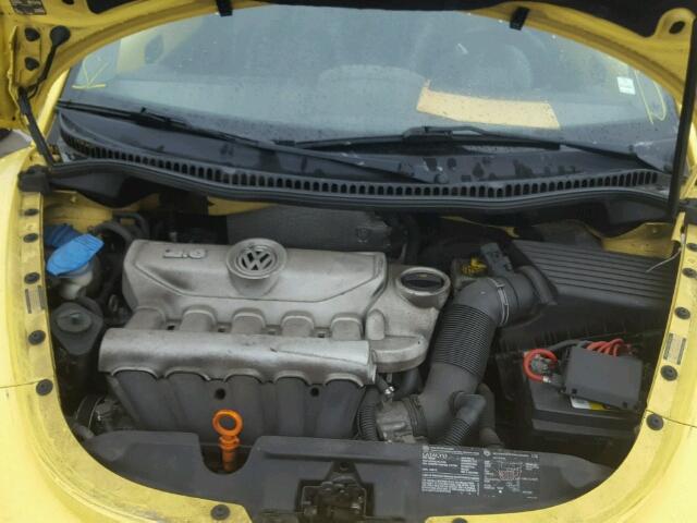 3VWRW21C26M400218 - 2006 VOLKSWAGEN NEW BEETLE Sarı foto 7