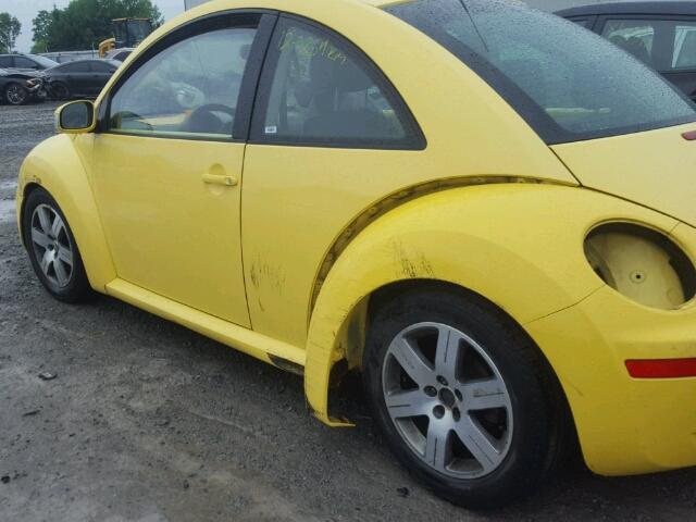 3VWRW21C26M400218 - 2006 VOLKSWAGEN NEW BEETLE Sarı foto 9