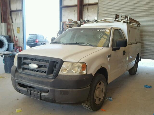 1FTRF12298KE91761 - 2008 FORD F150 WHITE photo 2