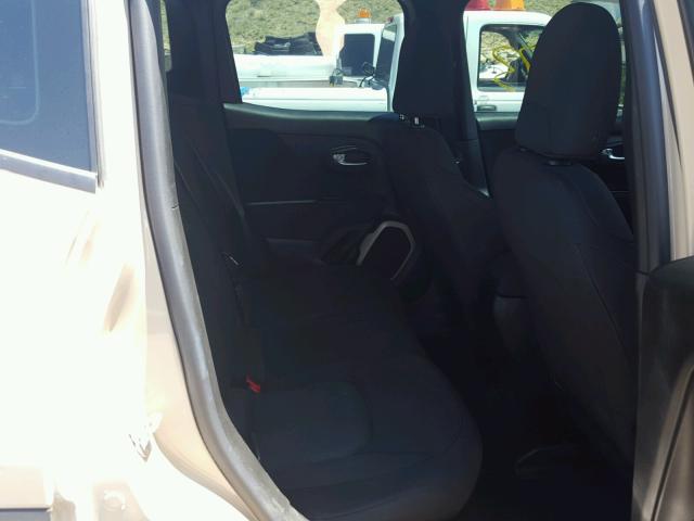 ZACCJBAW1GPD12101 - 2016 JEEP RENEGADE S თაფლისფერი ფოტო 6