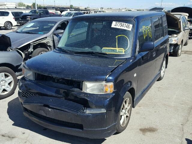 JTLKT324264047988 - 2006 TOYOTA SCION XB Mavi foto 2