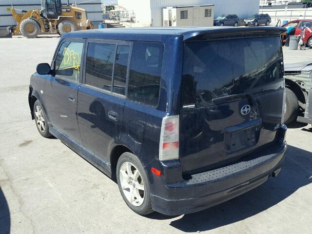 JTLKT324264047988 - 2006 TOYOTA SCION XB Mavi foto 3