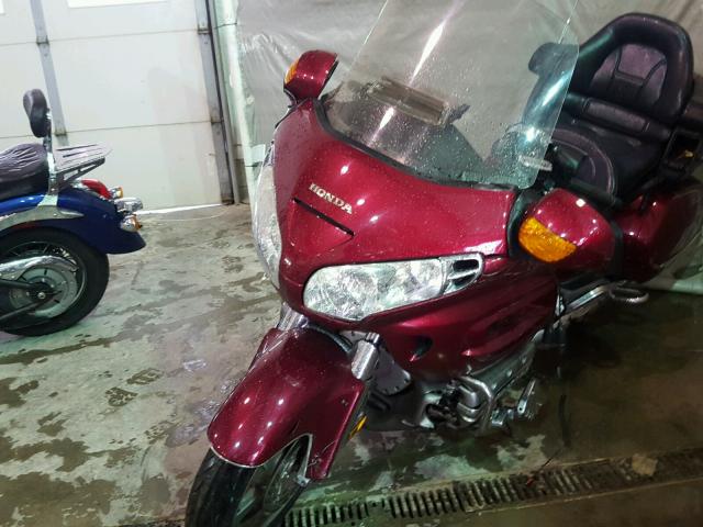 1HFSC47093A201090 - 2003 HONDA GL1800 MAROON photo 9