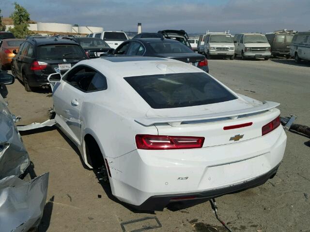1G1FH1R72H0113848 - 2017 CHEVROLET CAMARO SS Blanco foto 3