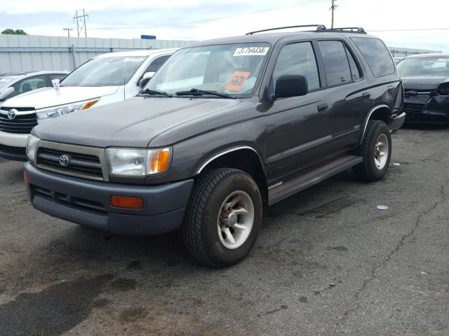 JT3GM84R5V0018127 - 1997 TOYOTA 4RUNNER GRAY photo 2