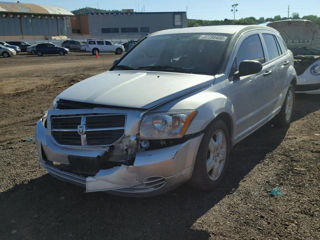 1B3HB48B58D582094 - 2008 DODGE CALIBER SX SILVER photo 2