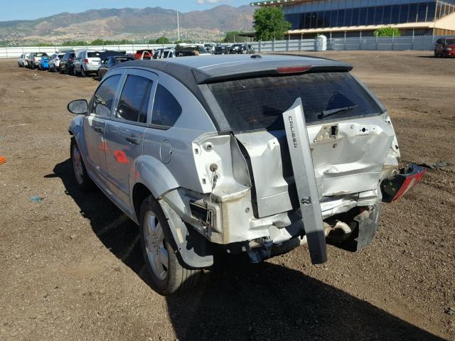 1B3HB48B58D582094 - 2008 DODGE CALIBER SX SILVER photo 3