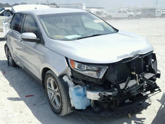 2FMPK3K91GBB12056 - 2016 FORD EDGE TITAN SILVER photo 1