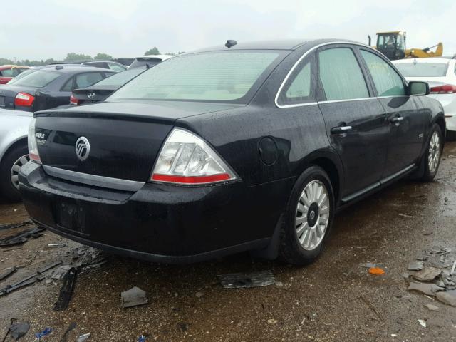 1MEHM40W78G611910 - 2008 MERCURY SABLE LUXU BLACK photo 4