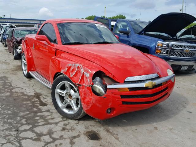 1GCES14P63B101419 - 2003 CHEVROLET SSR RED photo 1