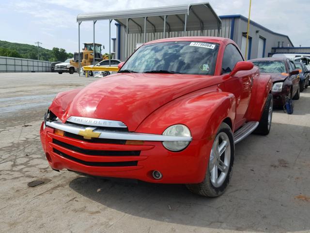 1GCES14P63B101419 - 2003 CHEVROLET SSR 红色 照片 2