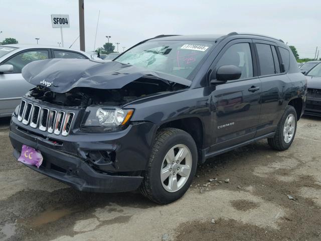 1C4NJCBA6FD325828 - 2015 JEEP COMPASS SP CHARCOAL photo 2