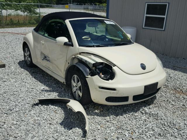 3VWRG31Y56M325335 - 2006 VOLKSWAGEN NEW BEETLE კრემისფერი ფოტო 1