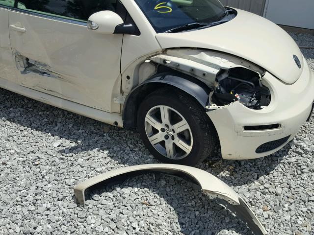3VWRG31Y56M325335 - 2006 VOLKSWAGEN NEW BEETLE კრემისფერი ფოტო 9