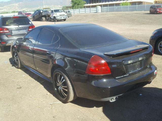 2G2WS522751241120 - 2005 PONTIAC GRAND PRIX BLACK photo 3