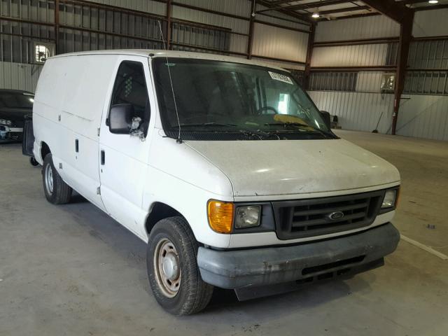 1FTRE14W95HA74815 - 2005 FORD ECONOLINE WHITE photo 1