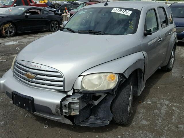 3GNDA23D48S540777 - 2008 CHEVROLET HHR LT SILVER photo 2