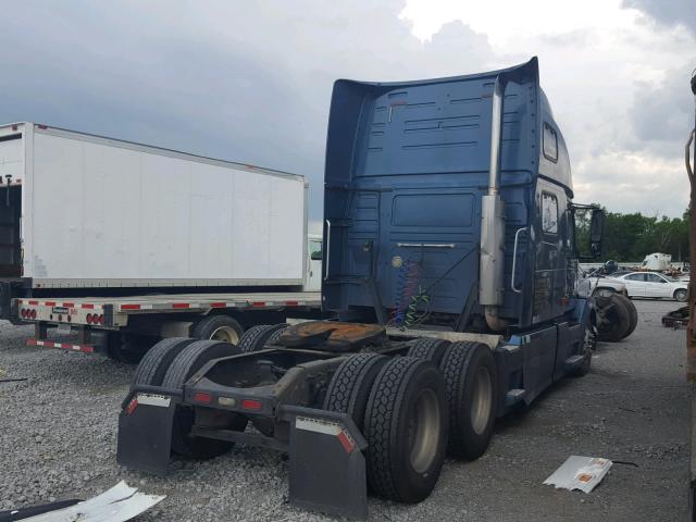 4V4NC9TKX6N409038 - 2006 VOLVO VN VNL BLUE photo 4