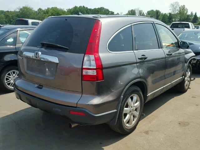 5J6RE48569L067319 - 2009 HONDA CR-V EX ნაცრისფერი ფოტო 4