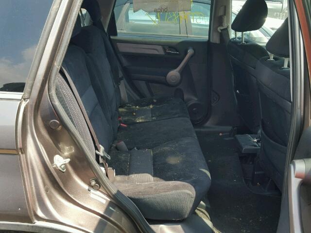 5J6RE48569L067319 - 2009 HONDA CR-V EX ნაცრისფერი ფოტო 6