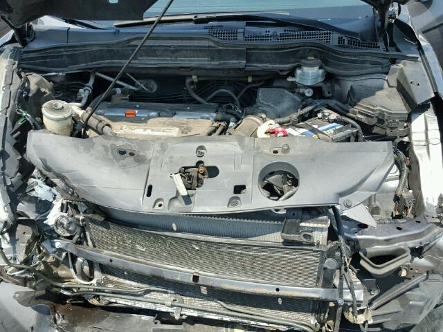 5J6RE48569L067319 - 2009 HONDA CR-V EX ნაცრისფერი ფოტო 7