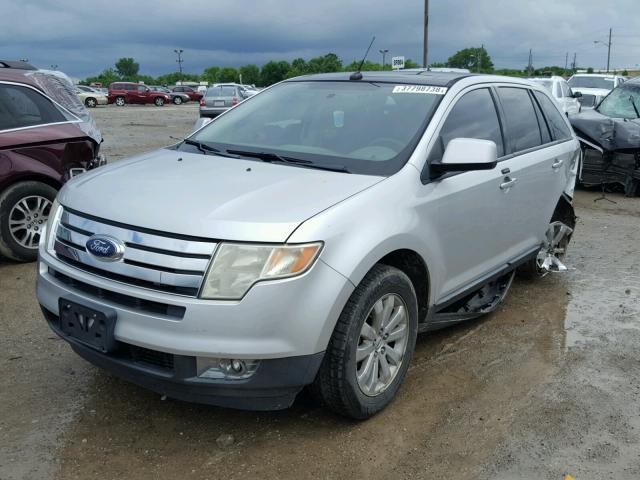 2FMDK38C39BA47171 - 2009 FORD EDGE SEL SILVER photo 2