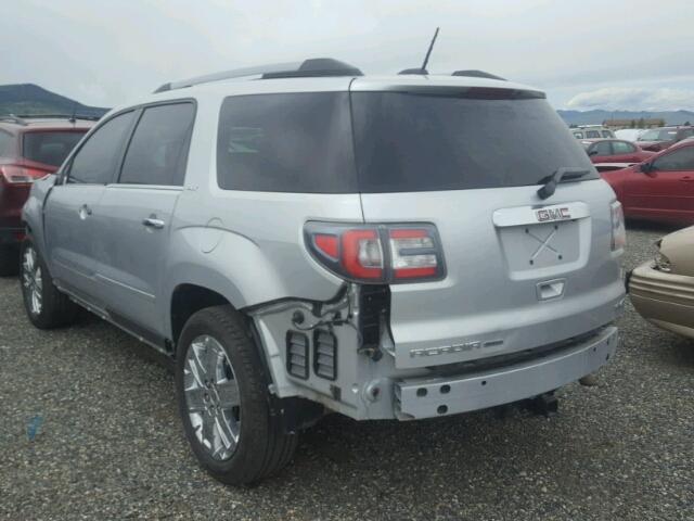 1GKKVSKD3HJ151737 - 2017 GMC ACADIA LIM SILVER photo 3