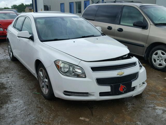 1G1ZH57B69F242900 - 2009 CHEVROLET MALIBU 1LT WHITE photo 1