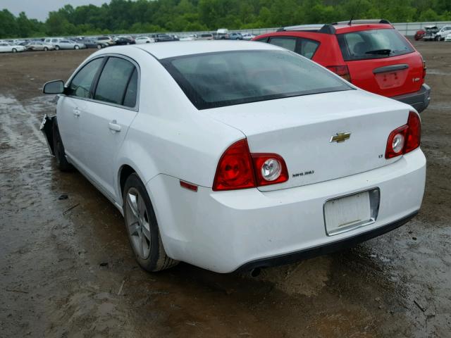 1G1ZH57B69F242900 - 2009 CHEVROLET MALIBU 1LT WHITE photo 3