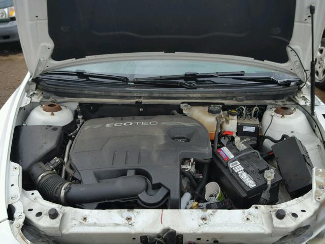 1G1ZH57B69F242900 - 2009 CHEVROLET MALIBU 1LT WHITE photo 7