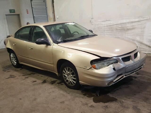 1G2NE52E85M138404 - 2005 PONTIAC GRAND AM S GOLD photo 1
