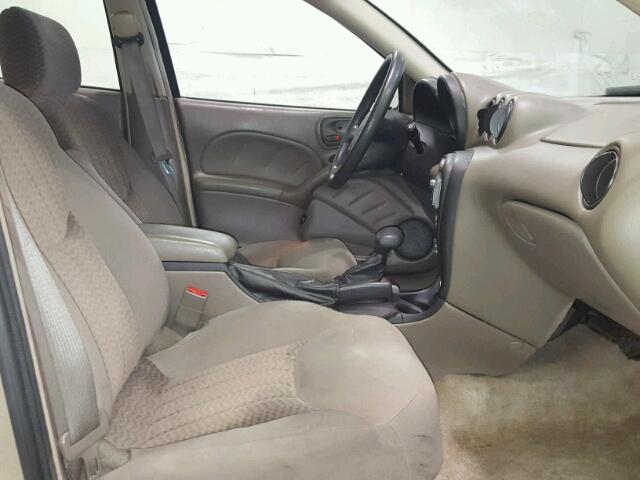 1G2NE52E85M138404 - 2005 PONTIAC GRAND AM S GOLD photo 5