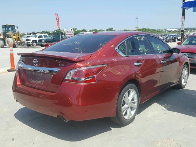 1N4AL3AP0FC133900 - 2015 NISSAN ALTIMA 2.5 RED photo 4