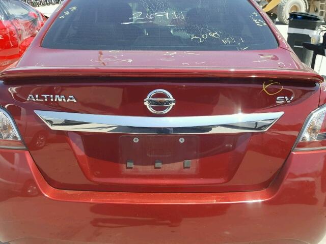 1N4AL3AP0FC133900 - 2015 NISSAN ALTIMA 2.5 RED photo 9