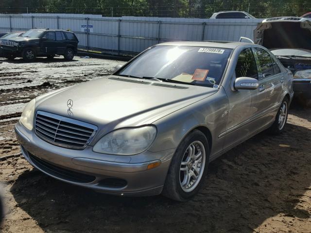 WDBNF67J16A472649 - 2006 MERCEDES-BENZ S 350 GOLD photo 2