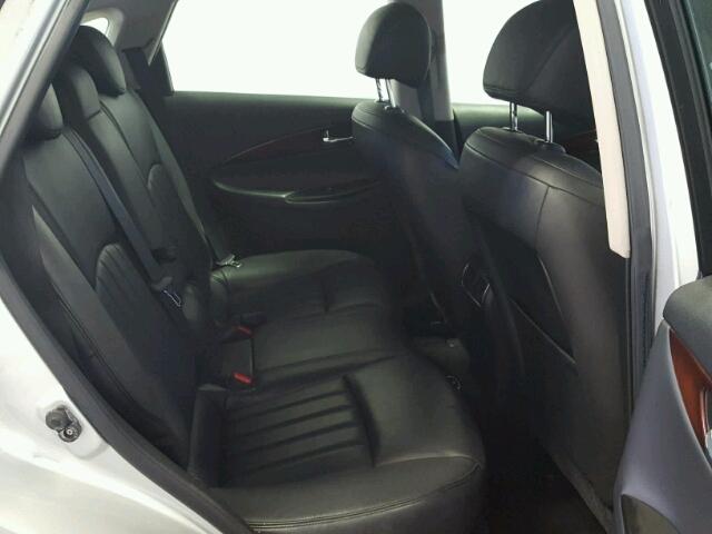 JNKAJ09E98M304172 - 2008 INFINITI EX35 BASE SILVER photo 6