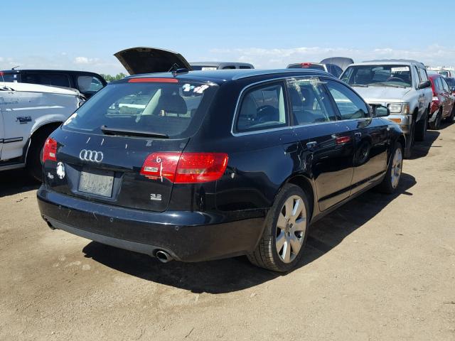 WAUKH74F66N081684 - 2006 AUDI A6 AVANT Q BLACK photo 4