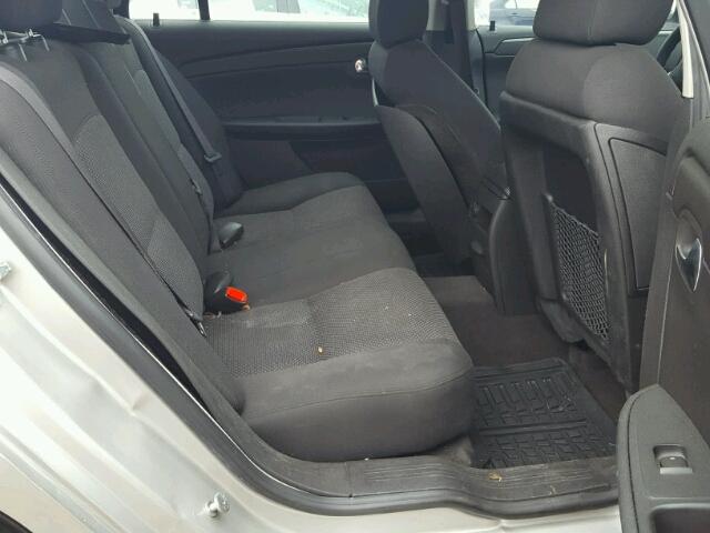 1G1ZH57B28F161018 - 2008 CHEVROLET MALIBU 1LT ვერცხლისფერი ფოტო 6