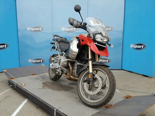 WB1046008BZX51608 - 2011 BMW R1200 GS RED photo 1