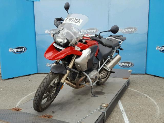 WB1046008BZX51608 - 2011 BMW R1200 GS RED photo 2